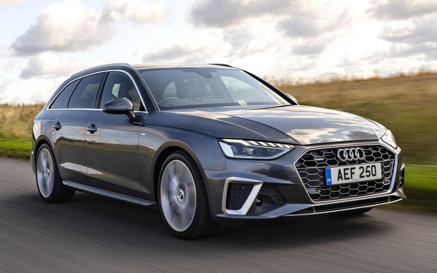 Audi A4 Avant 40 TDI S-Line Quattro (B9) (UK) '2019